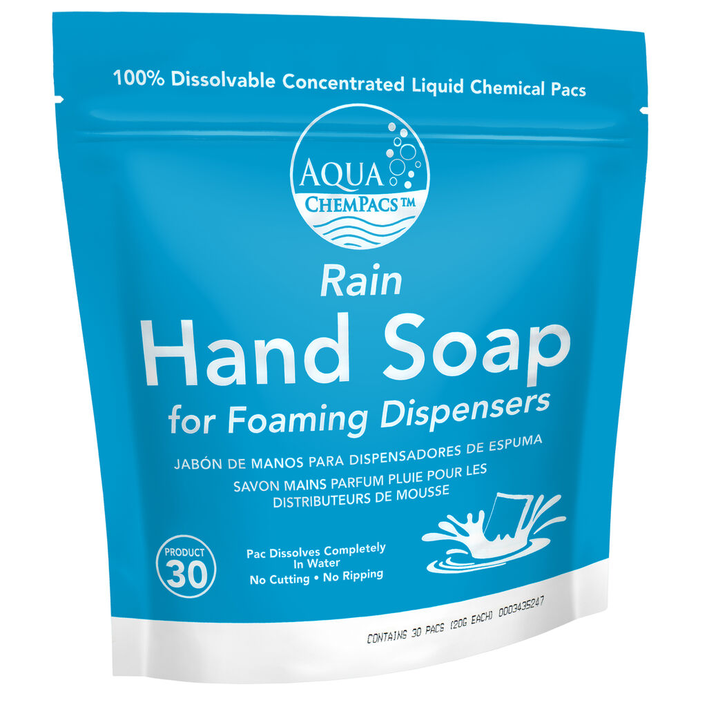 Rain Hand Soap for Foaming Dispenser, 100ea, 2/CT